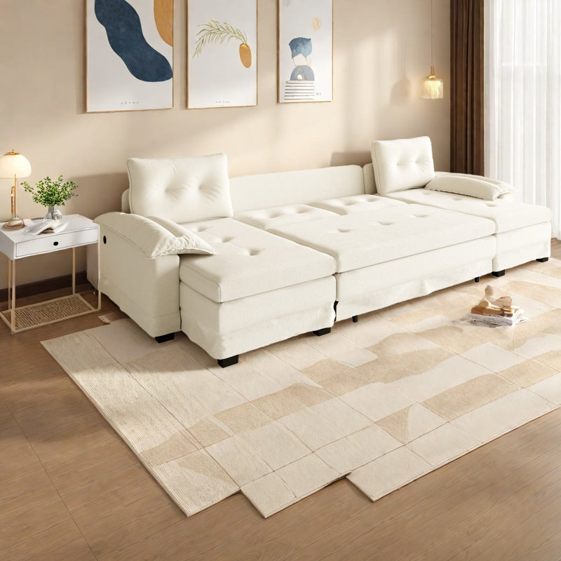 Canapé modulaire en chenille pour la maison In Sleeper