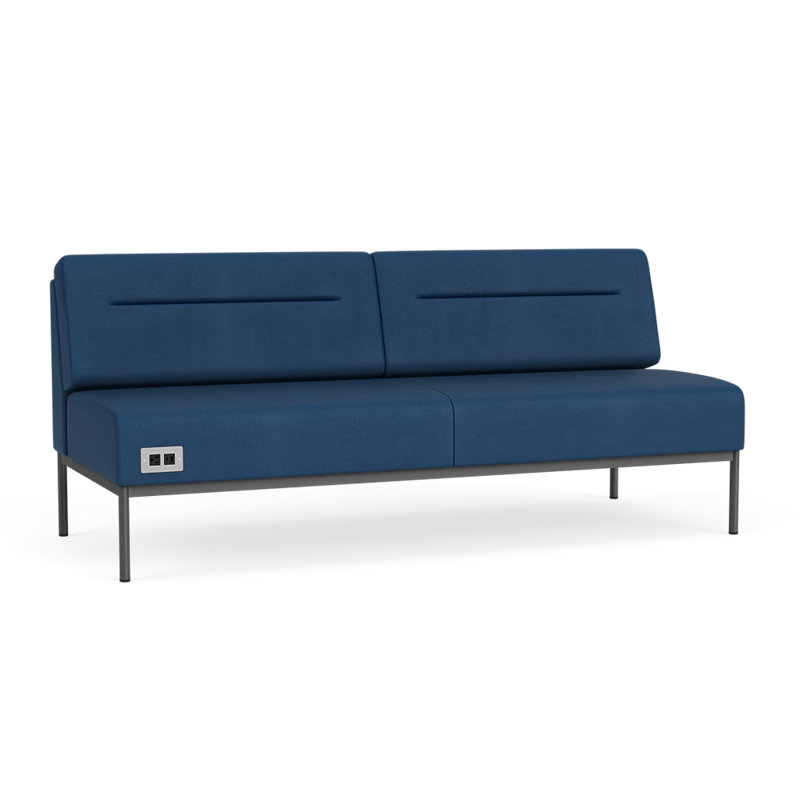 Canapé Darsey, Avec alimentation, Patriot Plus Blue Ridge, Gris anthracite