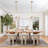 Modern Dimmable Glass Bubble Sphere Chandelier, Dia 15"-1908681391-1908681393