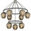 Iliad 9 - Light Chandelier