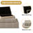 Kepir 3 Piece Fabric Book Box Set-74682318