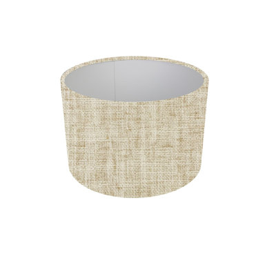 Cotton Drum Pendant Shade ( Screw On ) in Beige