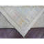 Tapis blanc en laine noué à la main 9 pi 9 po x 13 pi 3 po Angora Oushak Bines