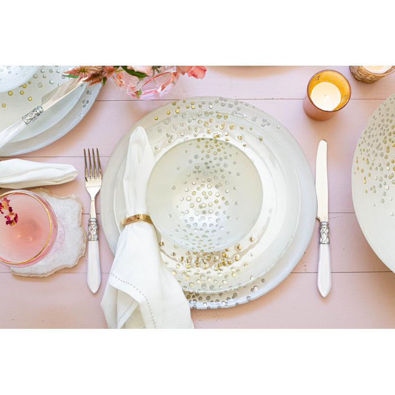 Aladdin Serving Fork, Brilliant Blue