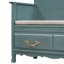 Banc de rangement à couvercle rabattable rembourré-673062128