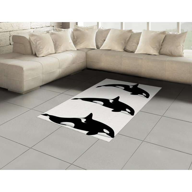Coffey Patterned Hand Woven Area Rug, Rectangle 120 x 180cm