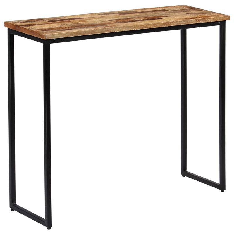 Cafferkey 90cm Solid Wood Top Console Table