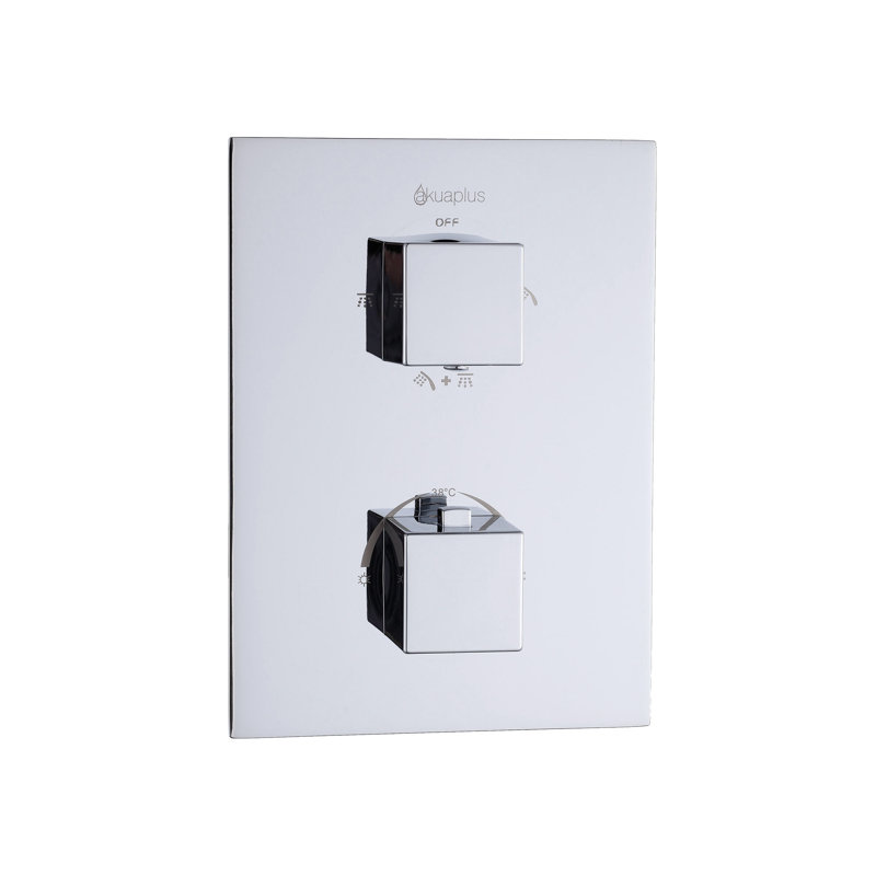 Soupape de douche, Chrome