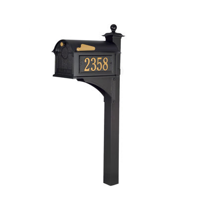 Balmoral Post Mounted Mailbox