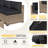 8-Piece Patio Furniture Set with Propane Gas Fire Pit Table-576908596-576908595