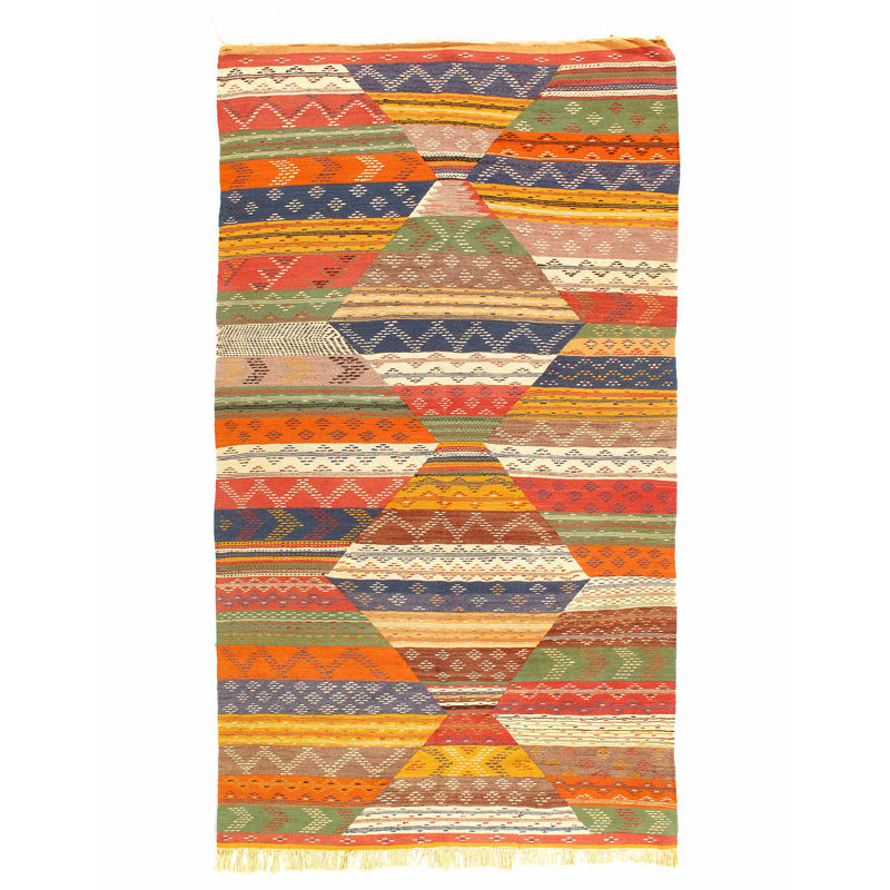 Adaleya One-of-a-Kind 4'11" X 8'8" 1970s Area Rug in