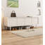 Banc de rangement moderne pour chaussures en alliage d'aluminium de style crémeux
