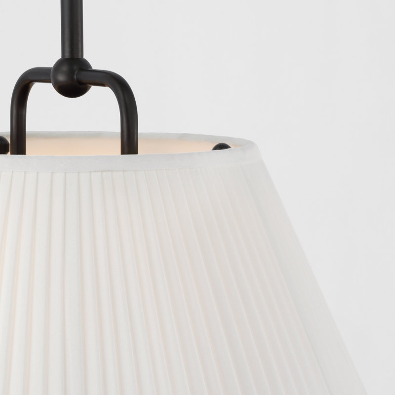 Serrato 1 - Light LED Pendant by Amber Lewis, Bronze