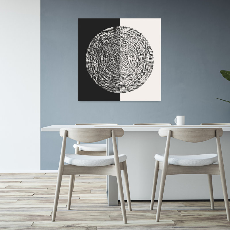 Art contemporain, art contemporain abstrait, H 32 po x l 32 po