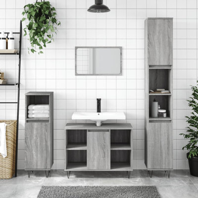 Huard Freestanding Linen Cabinet