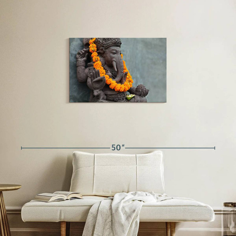 Adella Ganesha Statue, 20" H x 30" W