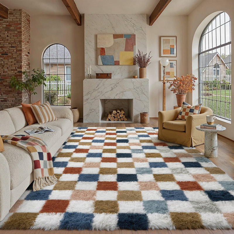 Shag Area Rug, Rectangle 244 x 305 cm