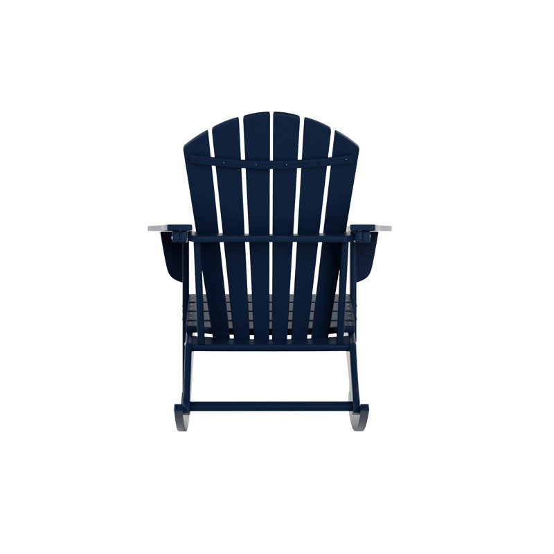 Chaise Adirondack berçante en PEHD Altura, Marine