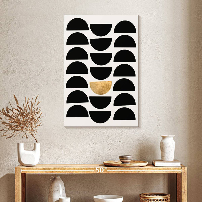 Cercle d'or, H 36 po x l 24 po
