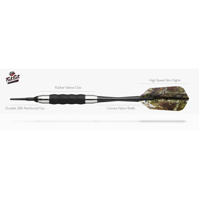 Fat Cat Realtree Camouflage Soft Tip Dart