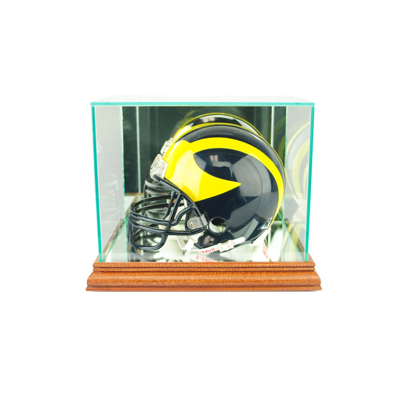 Vitrine de football 8 "x 7", Noyer
