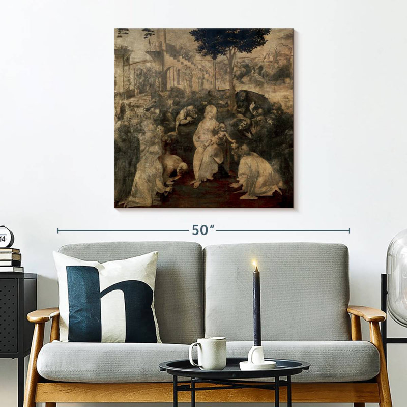 Adella Adoration des mages, H 30 po x l 30 po