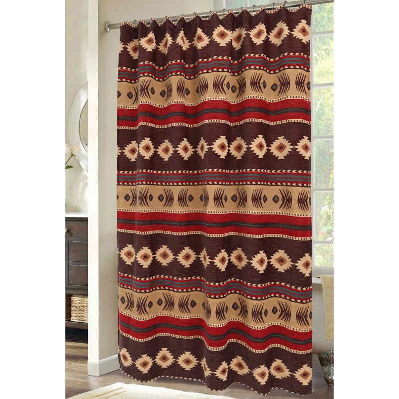Rideau de douche simple Cimarron