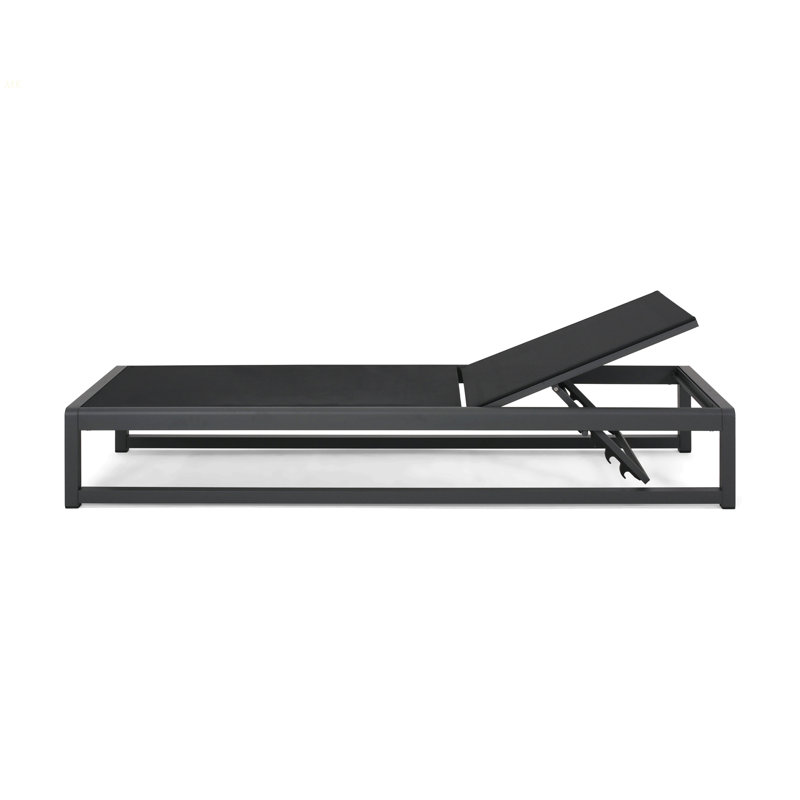 MODESTA CHAISE LOUNGE, Black