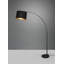 Ramseur 171Cm Black Arched Floor Lamp