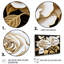 Houdemont - Ensemble d'art mural roses-108458390-108458395