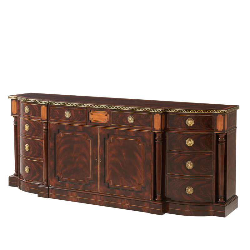 English Cabinet Maker 89.5'' W Sideboard