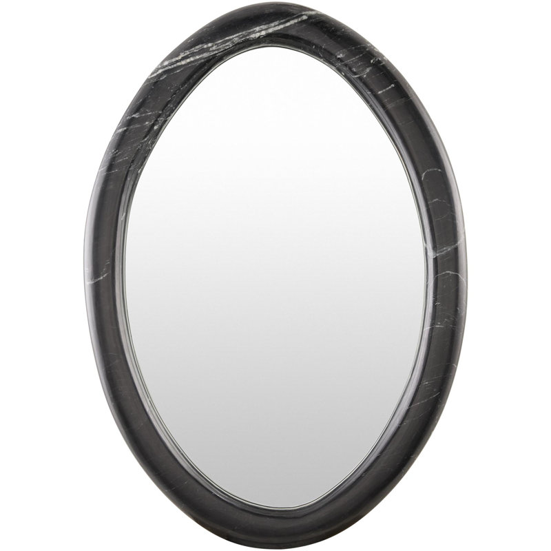 Miroir d'appoint Christie, 18 po x 28 po, Noir
