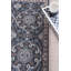Tapis d'intérieur gris à volutes de style oriental Hoban pour le salon, la chambre à coucher et la salle à manger-28785141