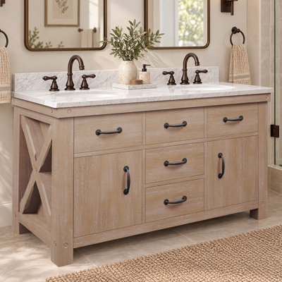 Aberdeen 60'' W Double Vanity
