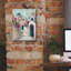 «Santorini Street I» par Silvia Vassileva, art mural sur toile-754125590