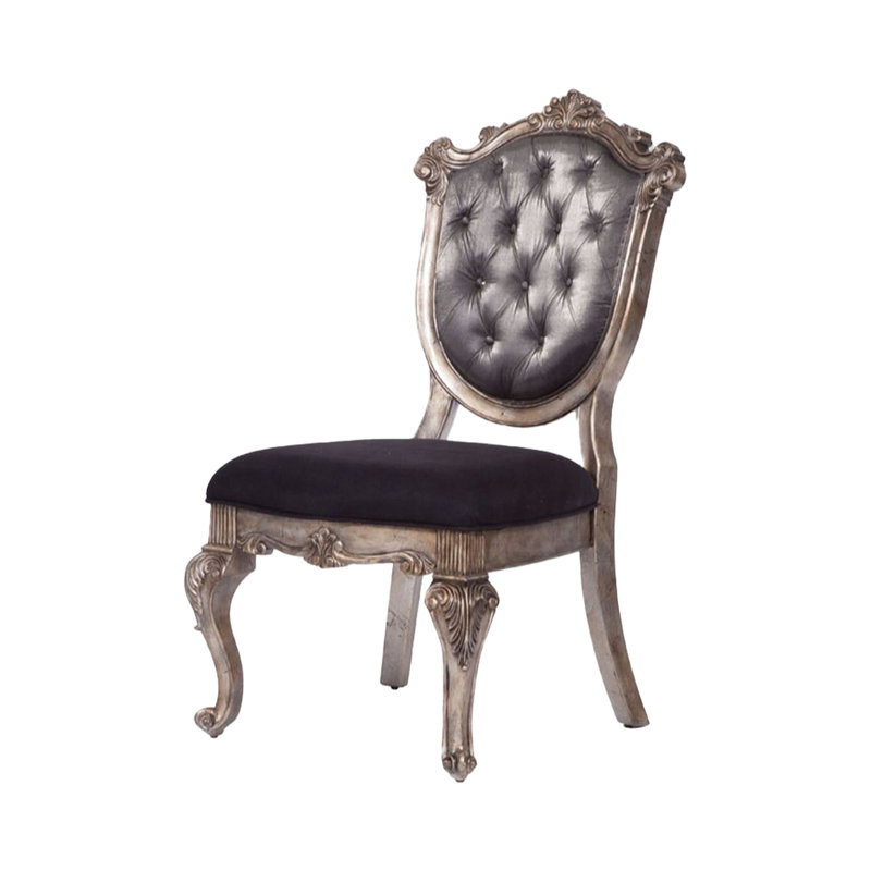 FAUTEUIL L 24,4 po (ENSEMBLE 2), GRIS ARGENTÉ ET PLATINE ANTIQUE