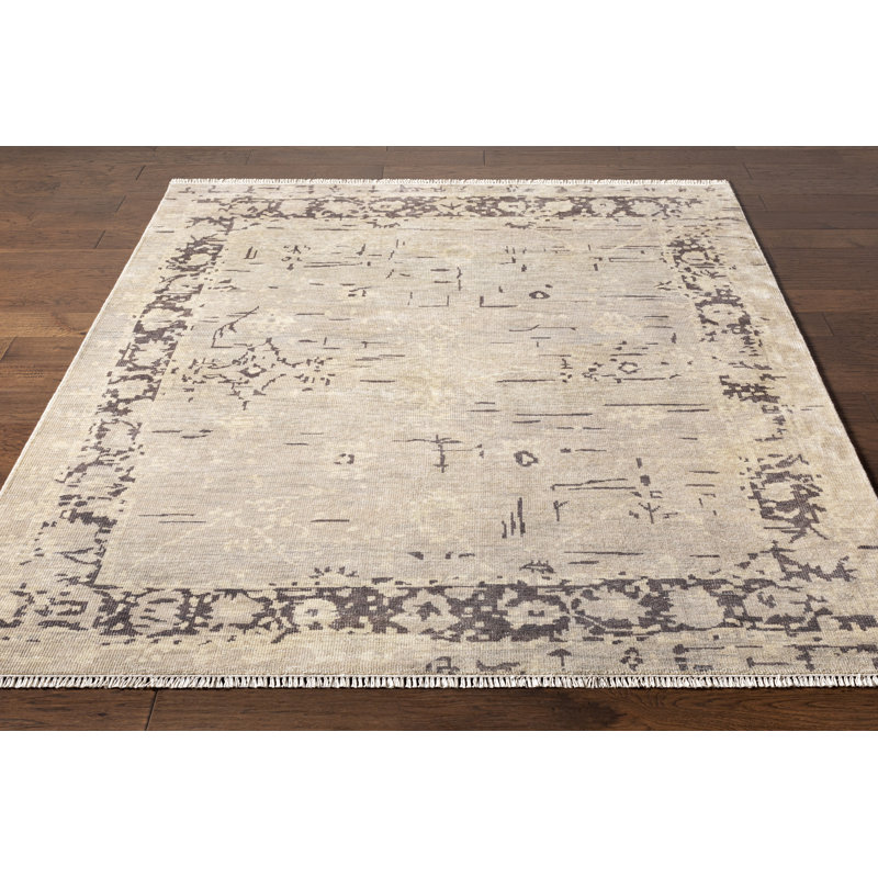 Bally Wool Oriental Indoor Rug, Rectangle 2' x 3'
