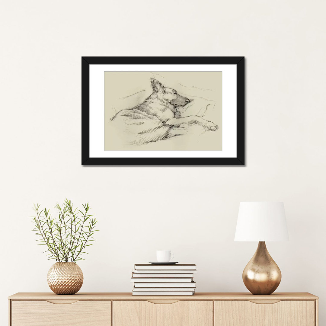 " Dog Days IV " by Ethan Harper East Urban Home Mat