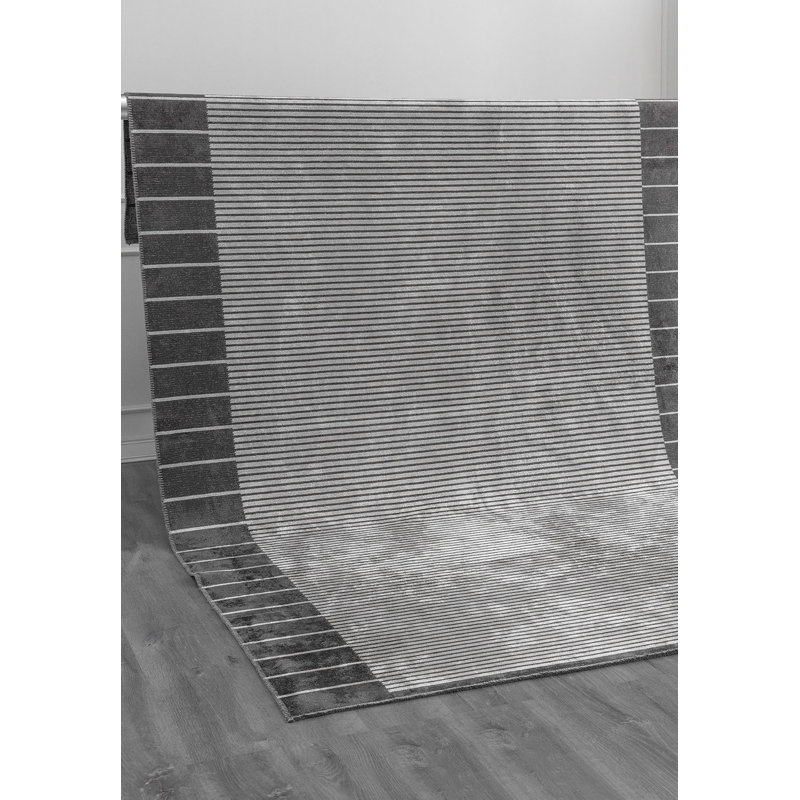 Sebastia Striped Hand Loom Indoor / Outdoor Area Rug, Rectangle 200 x 250cm
