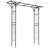 Brandon-Leigh 81'' H x 81'' W Steel Arched Trellis