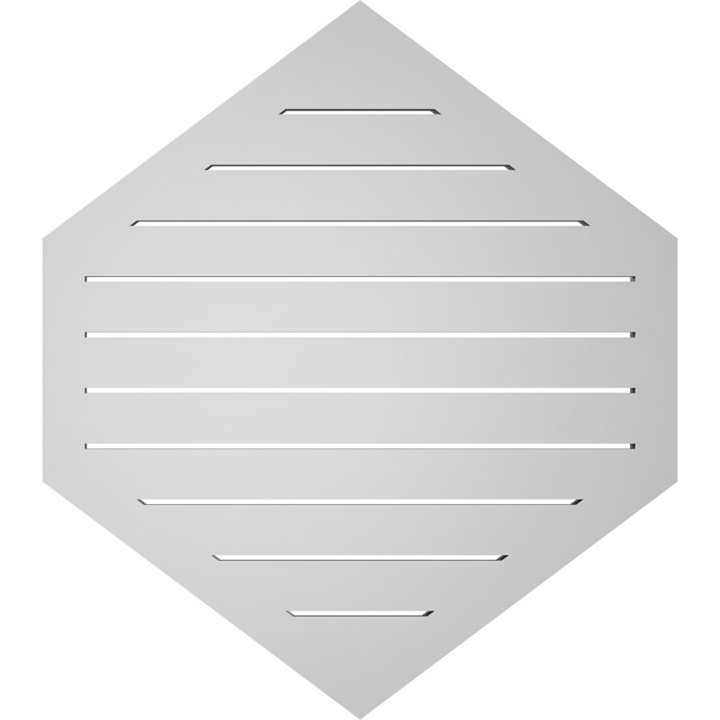 Pente verticale verticale en uréthane 9 pi, H 1,5 po x l 30 po x L 34 po
