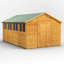 Powersheds 16 x 10ft Timber Tongue & Groove Garden Shed