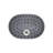 StatementOval Multifunction Showerhead with Katalyst Air-Induction Technology-740885203