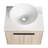 Modern Bathroom Vanity With Durable Ceramic Sink And Ample Storage Space