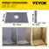 60'' W 38'' D Rectangular Single Shower Base