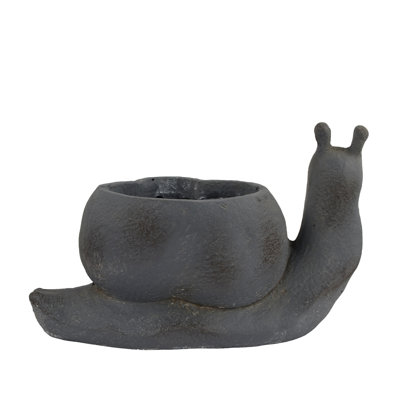 Merida SNAIL Planter 24cm Blue Iron Effect