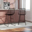 Counter Stool with Metal Frame-2021134101