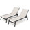 Wellsworth 24" Patio Chaise Lounge Set