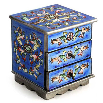 Glass Jewelry Box +