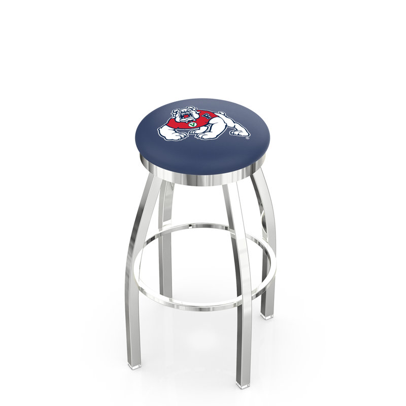 NCAA Swivel Counter and Bar Stool, Fresno State, "Bar Stool (30" Seat Height)"